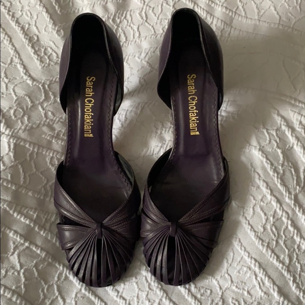 Round Toe Pump - Sarah Chofakian Brazil 8 US 9